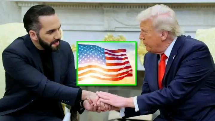 دونالد ترمب يستضيف نجيب بوقيلة (وسائل التواصل) 