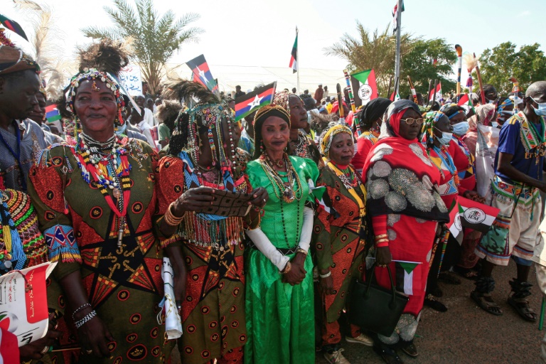 السودان بلد مترامي الأطراف ومتعدد الثقافات (أ ف ب) 