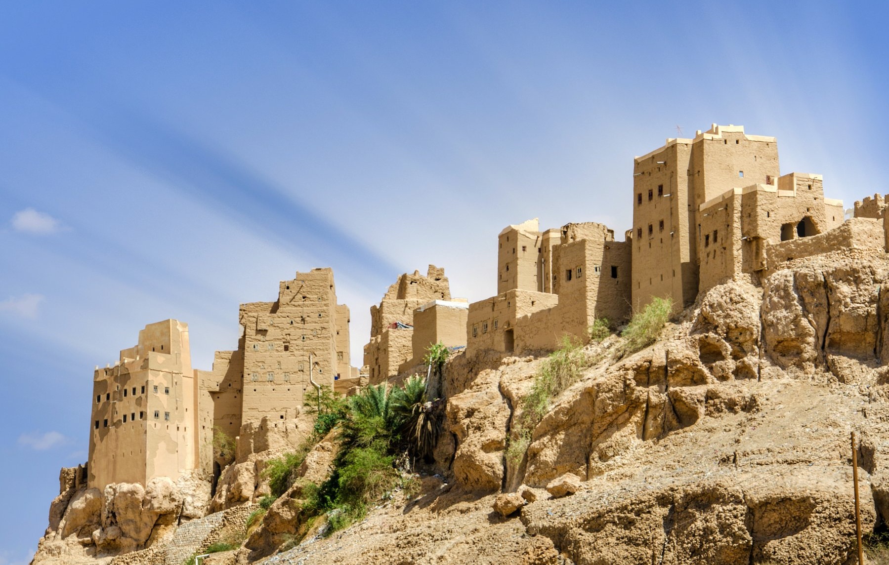 قرية "صيلع" بحضرموت بعدسة المصور محمّد باواكد