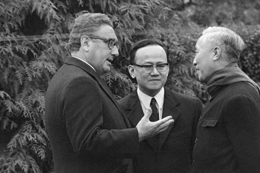 هنري كيسنجر حصل على جائزة نوبل للسلام في 1973 (غيتي)