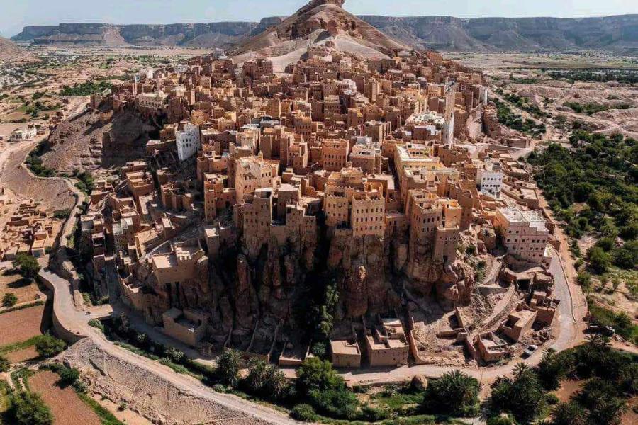 مدينة الهجرين التاريخية في وادي دوعن - حضرموت 