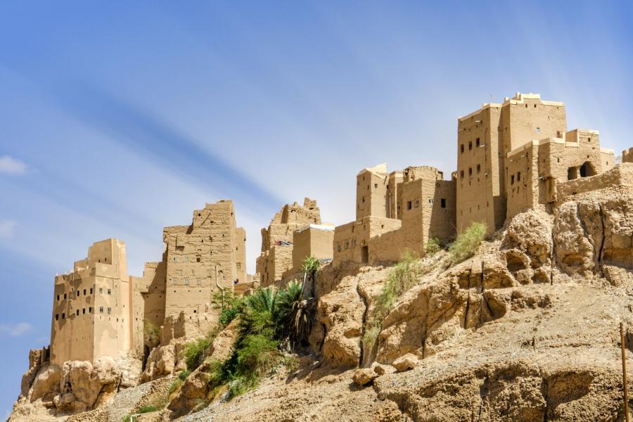 قرية "صيلع" بحضرموت بعدسة المصور محمّد باواكد